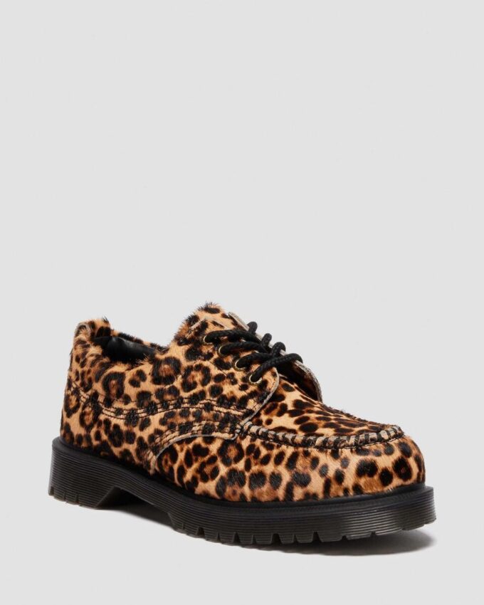Zapatos con puntera mocasín y estampado de leopardo LOWELL Zapatos con puntera mocasín y estampado de leopardo LOWELL