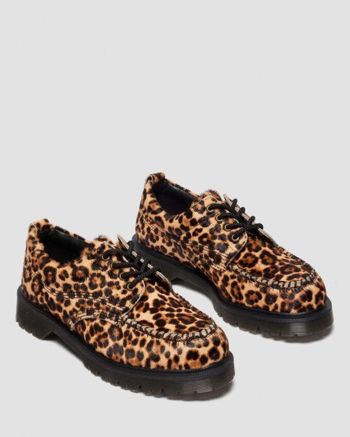 Zapatos con puntera mocasín y estampado de leopardo LOWELL Zapatos con puntera mocasín y estampado de leopardo LOWELL