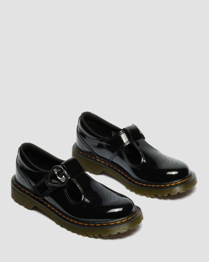 Zapatos de Patent Leather con corazones POLLEY II para niño Zapatos de Patent Leather con corazones POLLEY II para niño