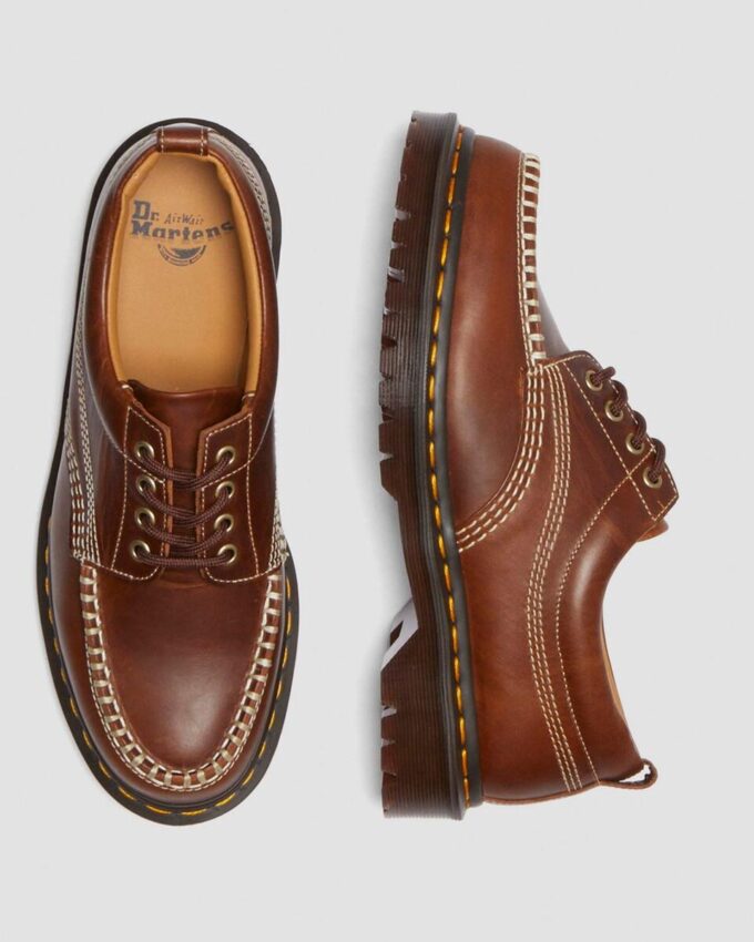 Zapatos Lowell de piel con puntera mocasín Zapatos Lowell de piel con puntera mocasín