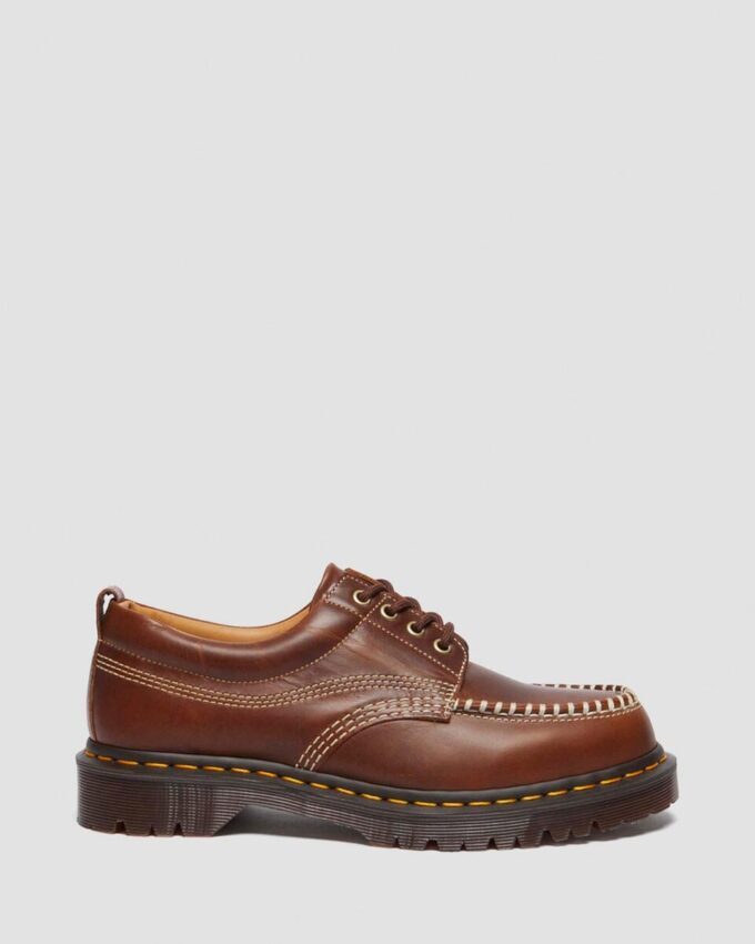 Zapatos Lowell de piel con puntera mocasín Zapatos Lowell de piel con puntera mocasín