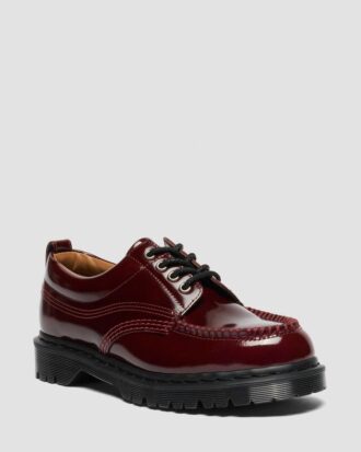 Zapatos Lowell de piel lacada con puntera mocasín Zapatos Lowell de piel lacada con puntera mocasín