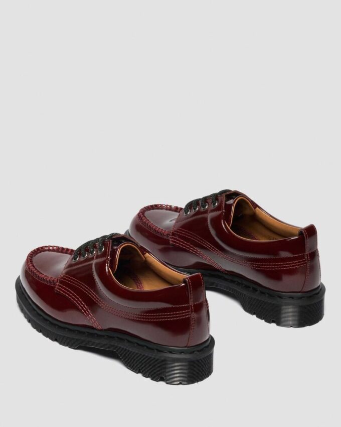 Zapatos Lowell de piel lacada con puntera mocasín Zapatos Lowell de piel lacada con puntera mocasín