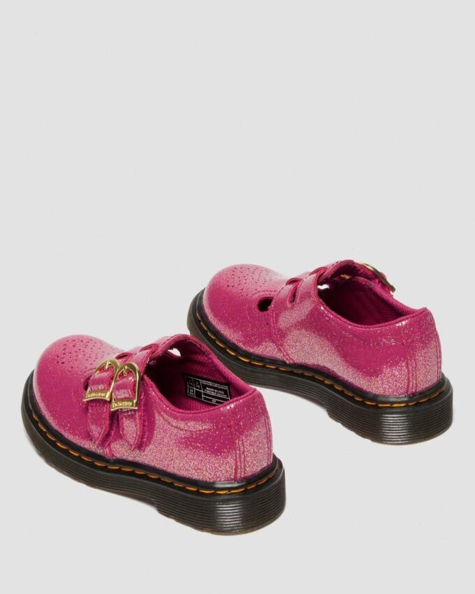 Zapatos Mary Jane de Patent Leather brillante para niños pequeños 8065