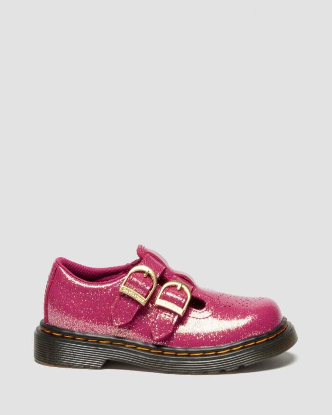 Zapatos Mary Jane de Patent Leather brillante para niños pequeños 8065