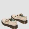 Zapatos Mary Jane de piel con estampado floral Junior 8053 Zapatos Mary Jane de piel con estampado floral Junior 8053