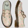 Zapatos Mary Jane de piel con estampado floral Junior 8053 Zapatos Mary Jane de piel con estampado floral Junior 8053