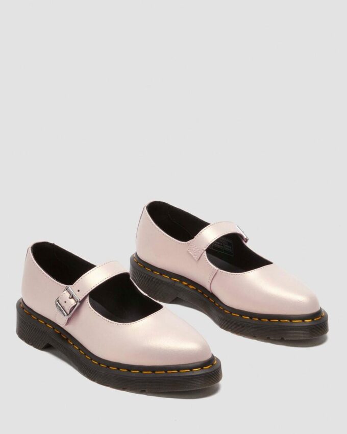 Zapatos Mary Jane de piel iridiscente Elphie Zapatos Mary Jane de piel iridiscente Elphie