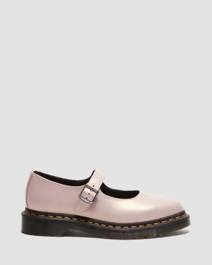 Zapatos Mary Jane de piel iridiscente Elphie Zapatos Mary Jane de piel iridiscente Elphie