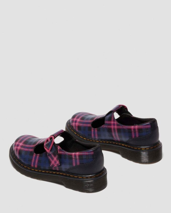 Zapatos Mary Jane JUNIOR POLLEY II Pink Tartan
