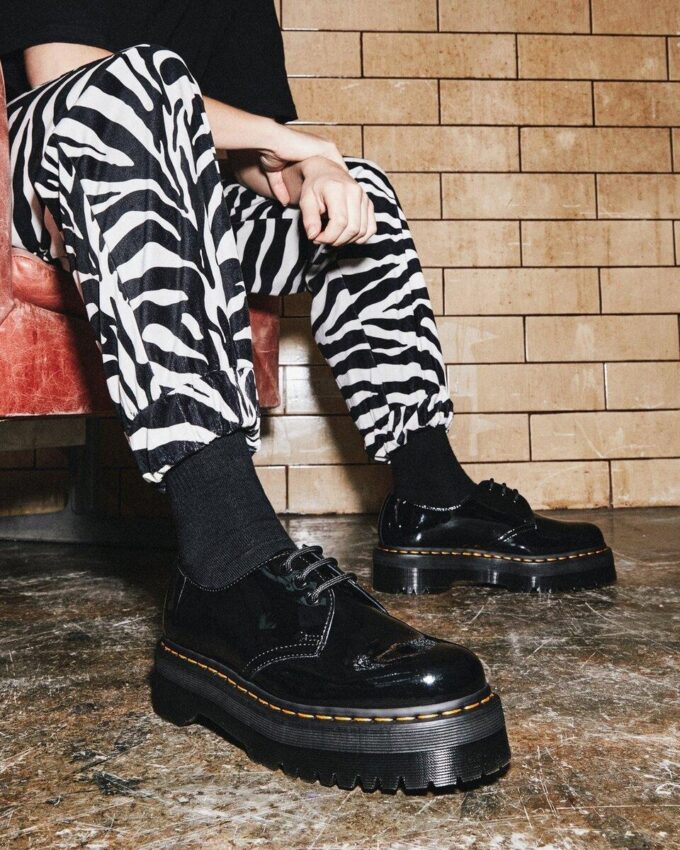 Zapatos Oxford con plataforma de Patent Leather 1461 Zapatos Oxford con plataforma de Patent Leather 1461