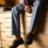 Zapatos Oxford de ante Buck 1461 fabricados en Inglaterra