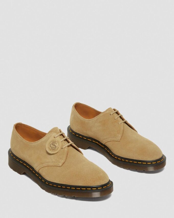 Zapatos Oxford de ante Buck 1461 fabricados en Inglaterra