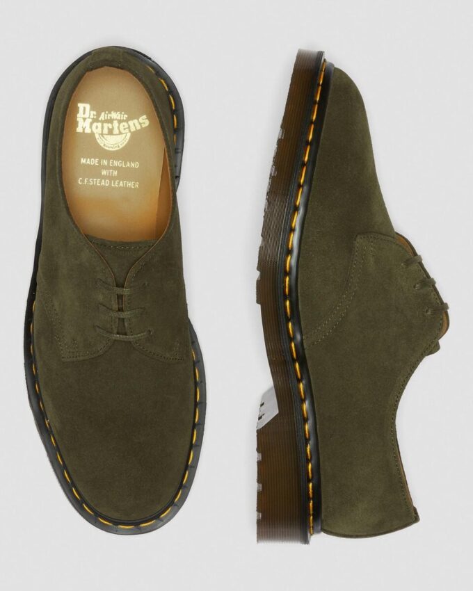 Zapatos Oxford de ante Buck 1461 fabricados en Inglaterra