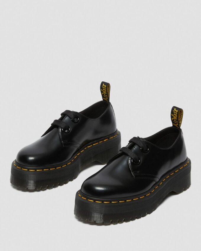 Zapatos Platform de piel para mujer Holly Zapatos Platform de piel para mujer Holly