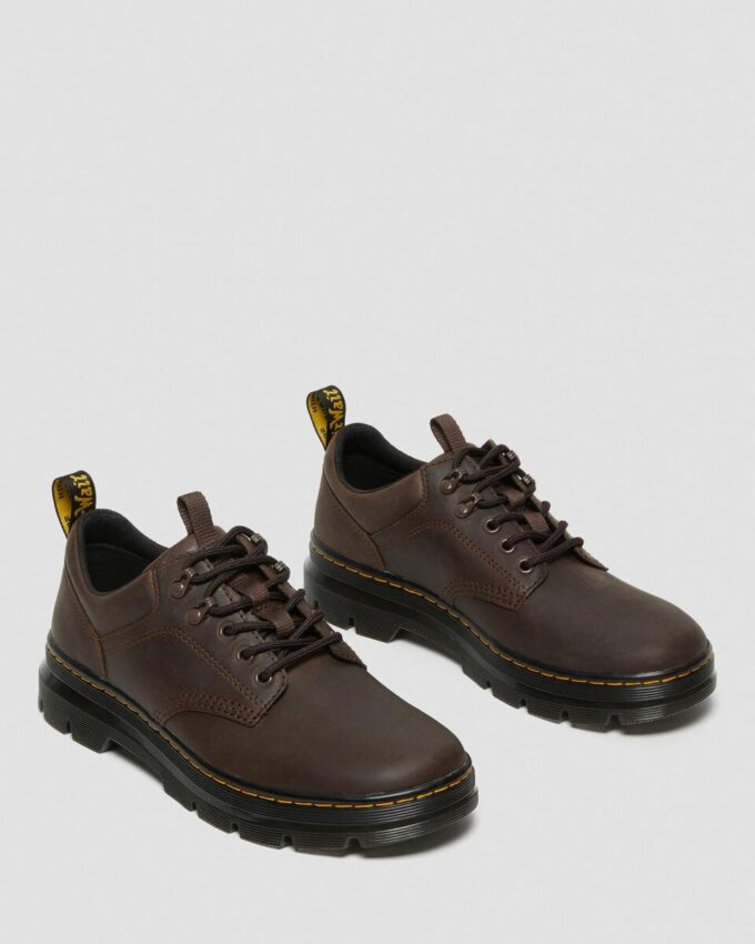 Zapatos utilitarios Reeder de piel Crazy Horse