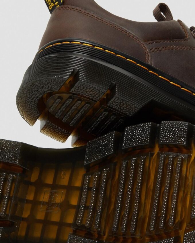 Zapatos utilitarios Reeder de piel Crazy Horse