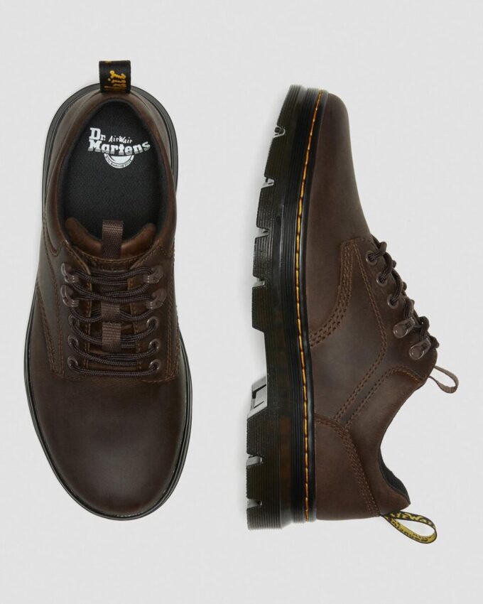 Zapatos utilitarios Reeder de piel Crazy Horse