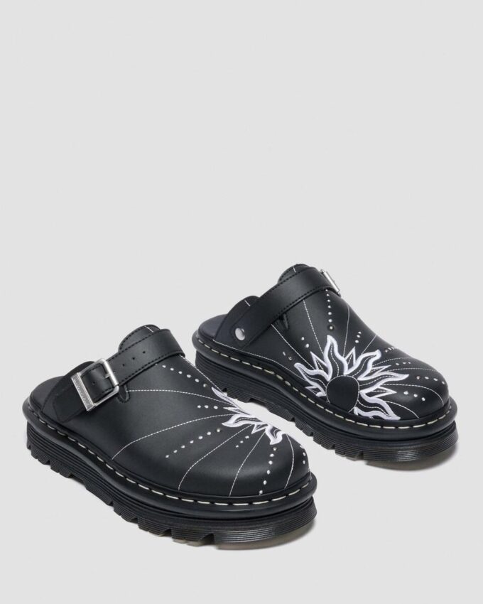 ZEBZAG MULE SOLAR FLARE Mules sin cordones de piel reciclada ZEBZAG MULE SOLAR FLARE Mules sin cordones de piel reciclada